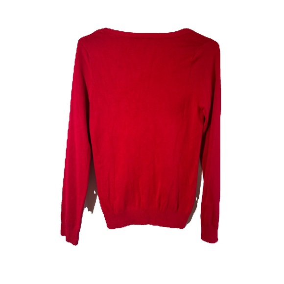 BLANCO TRICOT RED CARDIGAN IN SIZE XS - Picture 4 of 7